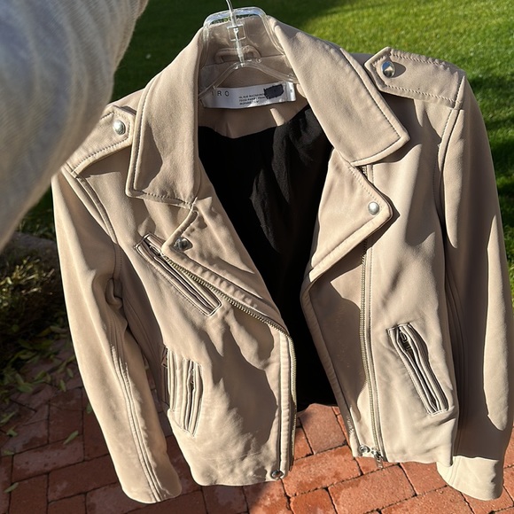 IRO Leather Jacket EU 38 - Picture 9 of 11